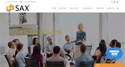 Desktop Screenshot of globalsax.com