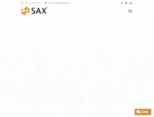 Tablet Screenshot of globalsax.com
